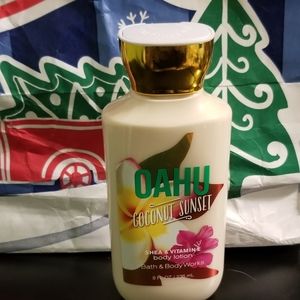 Bath and Body Works Lotion Oahu Coconut Sunset
